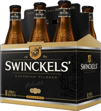 Swinckels' set van 6 flesjes van 33cl